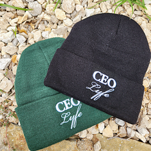 Load image into Gallery viewer, CEO LYFE Beanies Headwear for cold weather Fall and Winter Edition