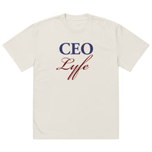 Load image into Gallery viewer, CEO Lyfe Oversized faded t-shirt