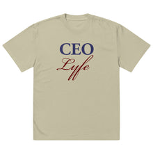 Load image into Gallery viewer, CEO Lyfe Oversized faded t-shirt