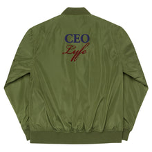 Load image into Gallery viewer, CEO Lyfe bomber jacket