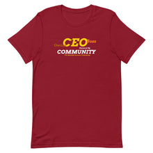 Load image into Gallery viewer, CEO BOSS OWNER Community Unisex t-shirt
