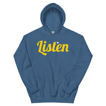 Load image into Gallery viewer, Listen Unisex Hoodie