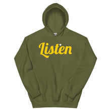 Load image into Gallery viewer, Listen Unisex Hoodie