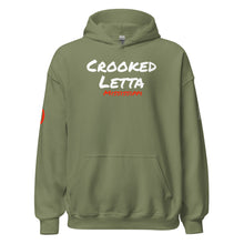 Load image into Gallery viewer, Crooked Letta Unisex Hoodie