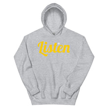 Load image into Gallery viewer, Listen Unisex Hoodie