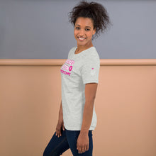 Load image into Gallery viewer, Crooked Letta Pink logo Unisex t-shirt