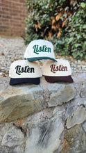 Load image into Gallery viewer, Listen Cap / Hat 2 Tone
