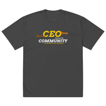 Load image into Gallery viewer, Community CEO Oversized faded t-shirt
