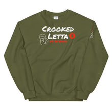 Load image into Gallery viewer, Crooked Letta Unisex Sweatshirt
