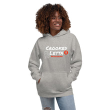 Load image into Gallery viewer, Crooked Letta Red Unisex Hoodie
