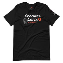 Load image into Gallery viewer, Crooked Letta Short Sleeve Unisex t-shirt
