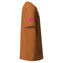 Load image into Gallery viewer, Crooked Letta Pink logo Unisex t-shirt
